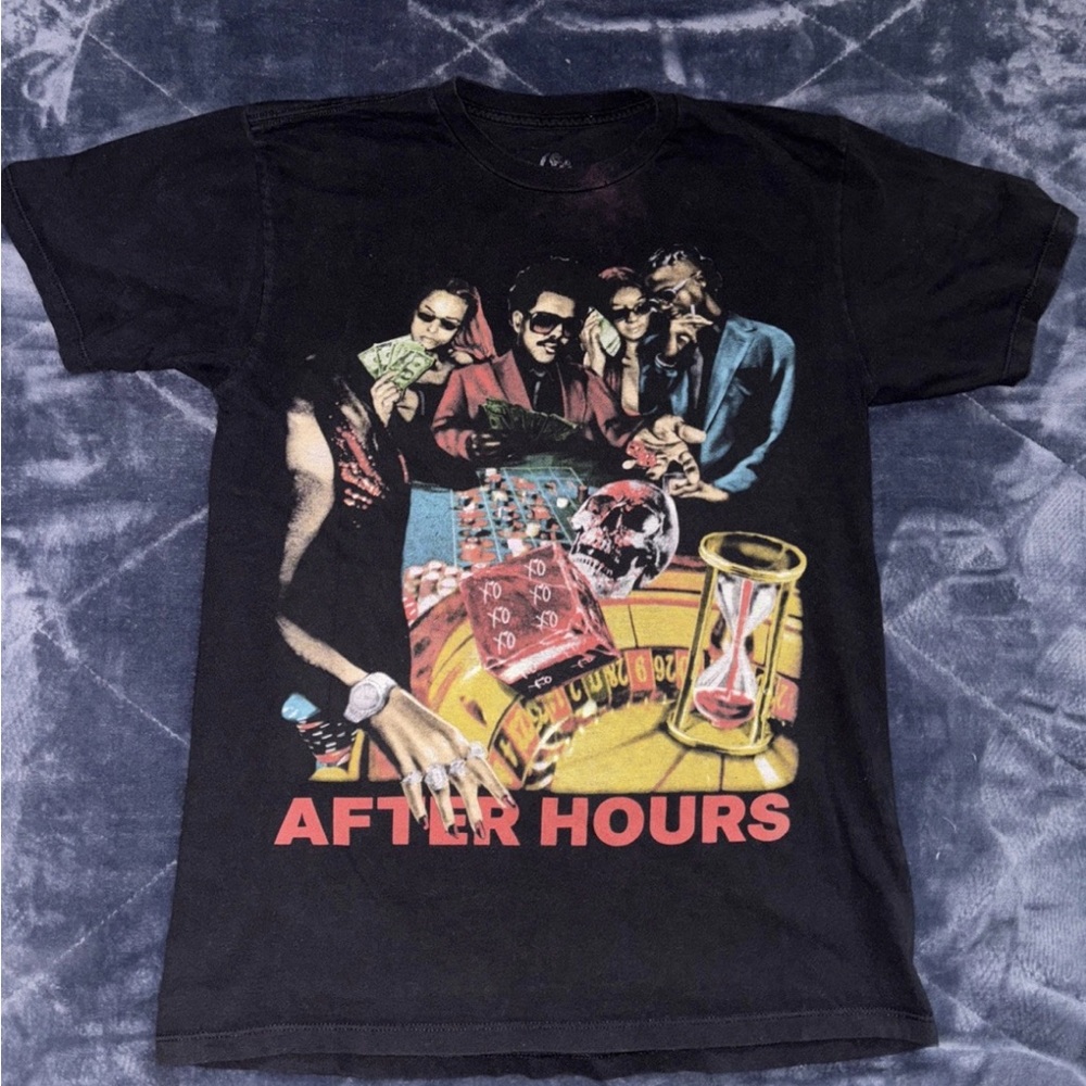 The Weeknd After Hours AWGE Short Sleeve Tee - Black